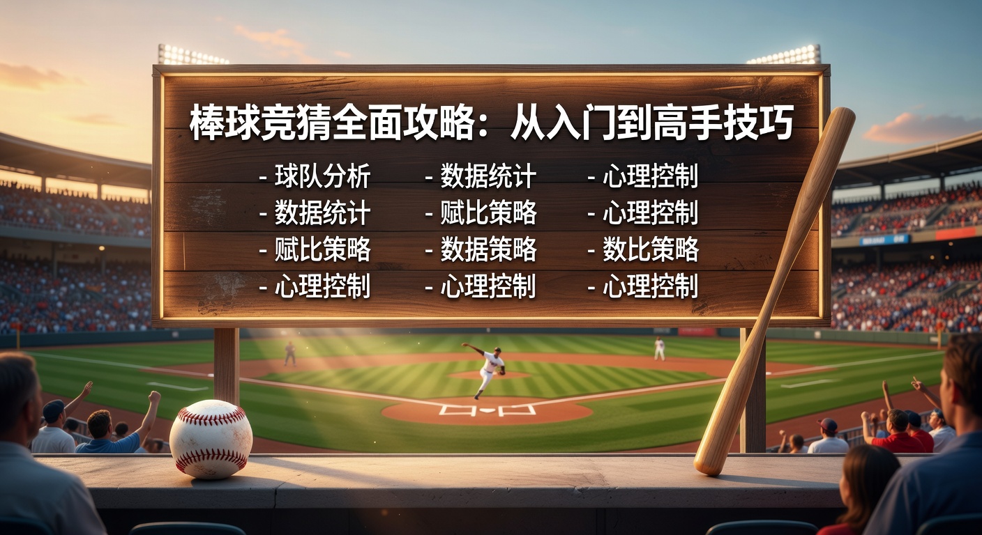 棒球竞猜攻略2024：赛事分析技巧
