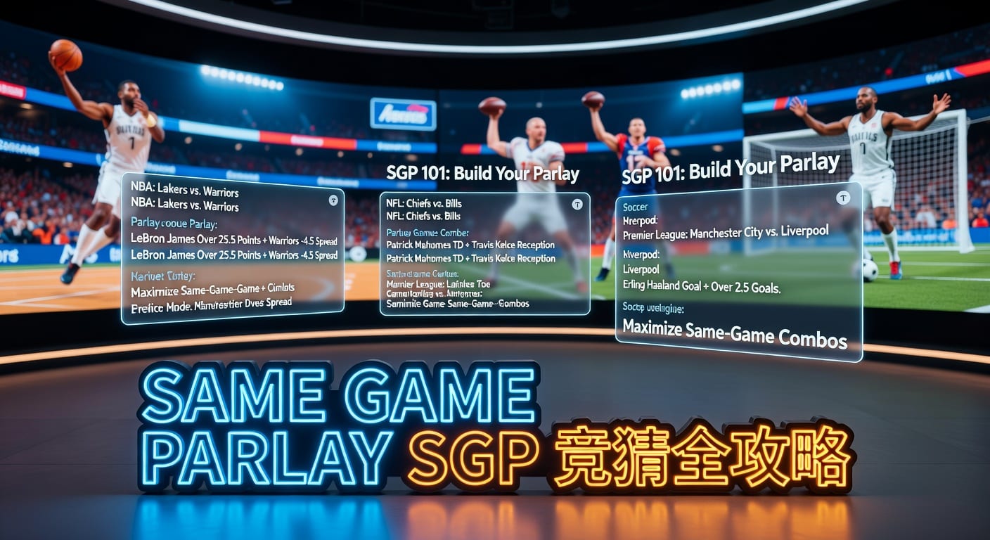 超级过关 Same Game Parlay SGP 攻略：玩法策略避坑