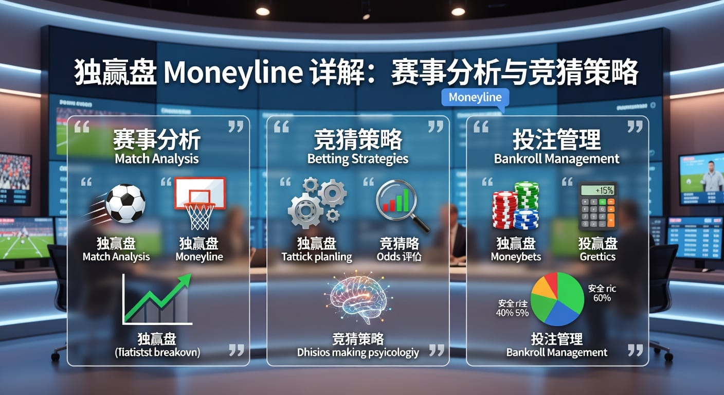 1X2独赢Moneyline：2026赛事竞猜攻略