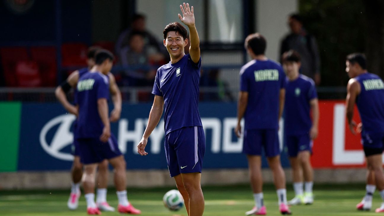 孙兴慜迎来第四届世界杯 仍像个孩子一样兴奋